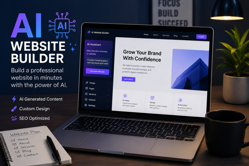 AI website builder