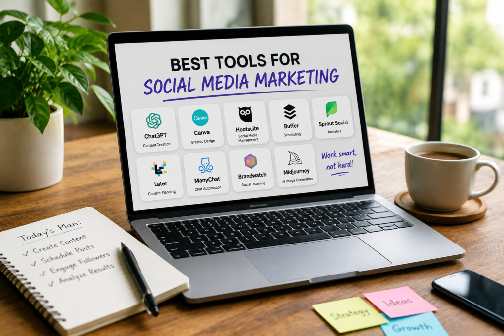 Tools for Social Media Marketing